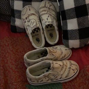 Harry Potter’s Mauraders Map Toddler Vans